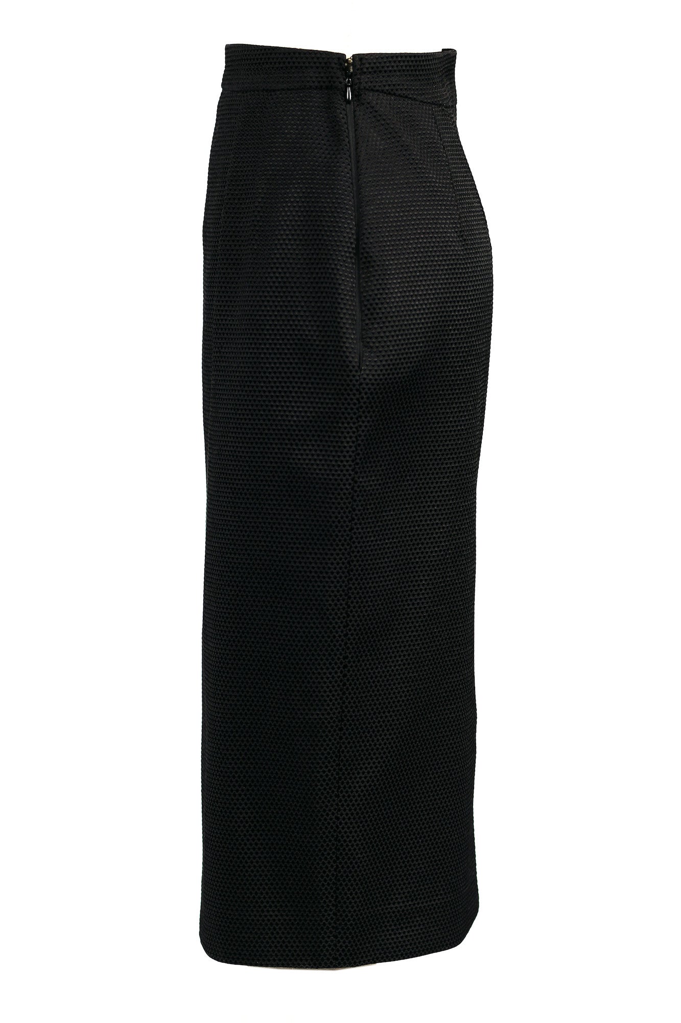 Textured High-waisted Pencil Skirt for All Seasons - Steve Guthrie - 6