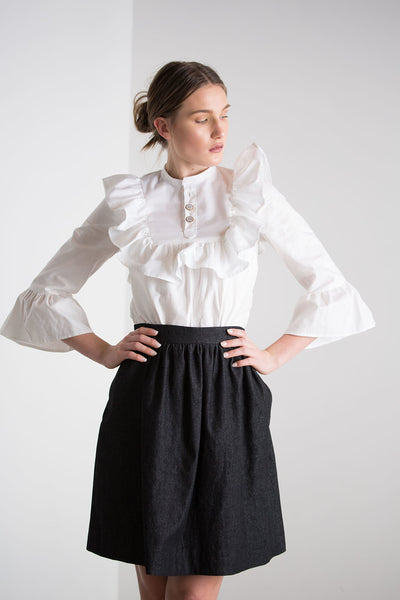 Jean Twirl Skirt